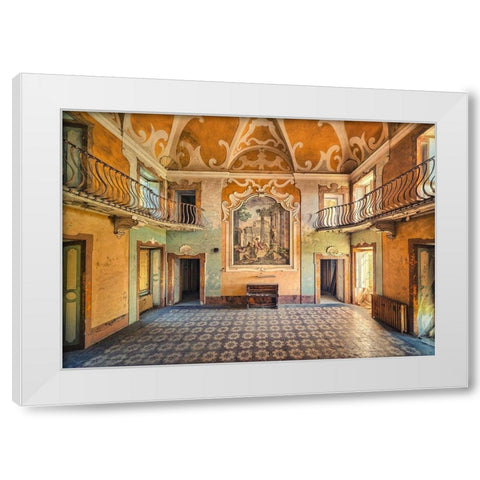La Dolce Vita White Modern Wood Framed Art Print by Haker, Matthias