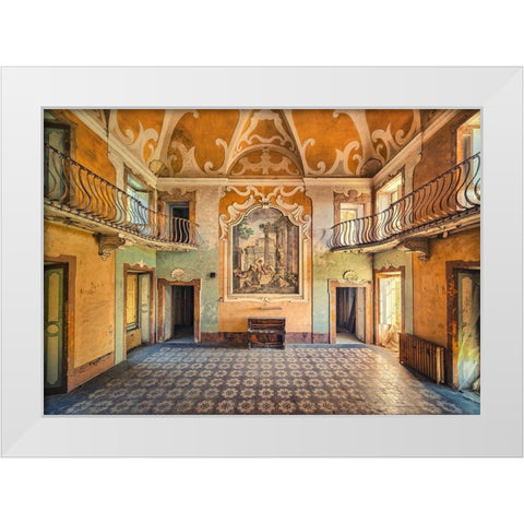 La Dolce Vita White Modern Wood Framed Art Print by Haker, Matthias