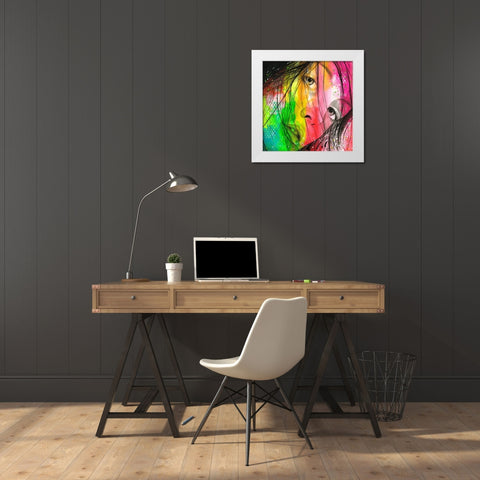 Alicia White Modern Wood Framed Art Print by Lemahieu, Lise