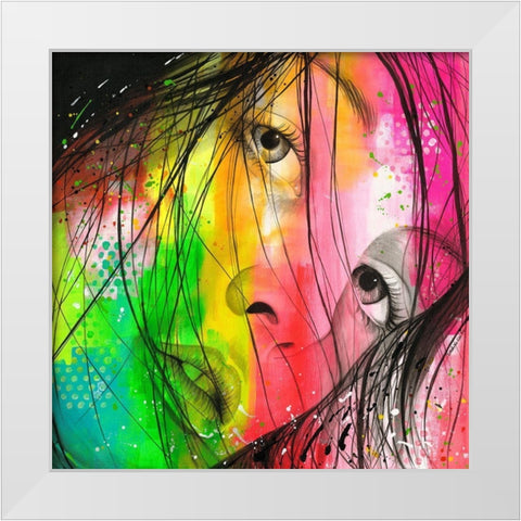 Alicia White Modern Wood Framed Art Print by Lemahieu, Lise