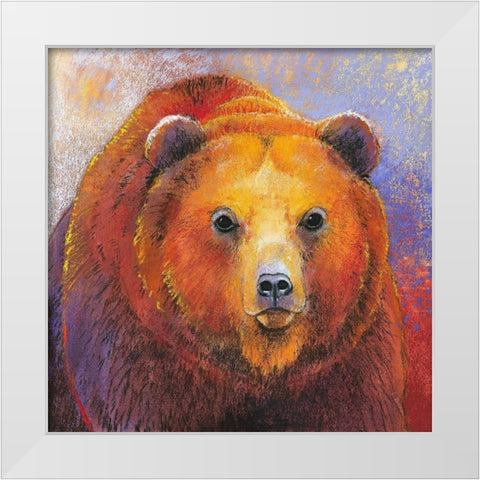 Bar White Modern Wood Framed Art Print by Botman, Loes