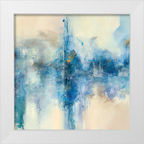 Soleil dhiverÂ  White Modern Wood Framed Art Print by Ball, Veronique