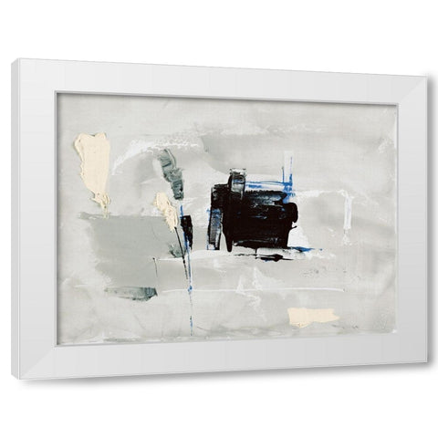 Design and Flowers VII White Modern Wood Framed Art Print by Choisy, Christian