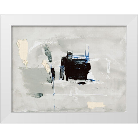 Design and Flowers VII White Modern Wood Framed Art Print by Choisy, Christian