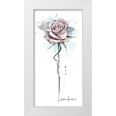 Urban Romance II White Modern Wood Framed Art Print by Zacher-Finet, Isabelle