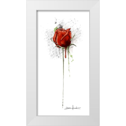 Urban Romance IV White Modern Wood Framed Art Print by Zacher-Finet, Isabelle