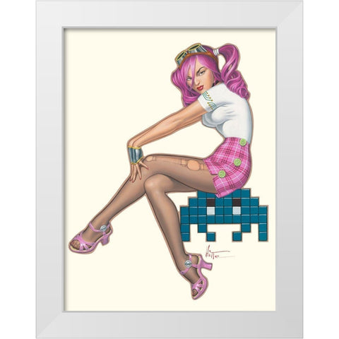 SI 3.0 White Modern Wood Framed Art Print by Hitte, Patrick