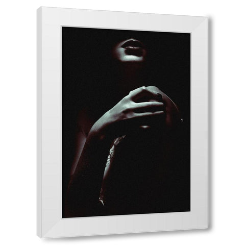 Strength White Modern Wood Framed Art Print by Milillo, Marco