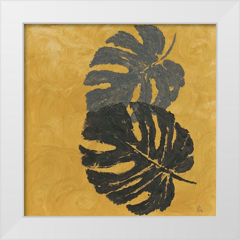 Traces of Life II White Modern Wood Framed Art Print by MIRA
