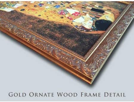 Isolated I Gold Ornate Wood Framed Art Print with Double Matting by OToole, Tim